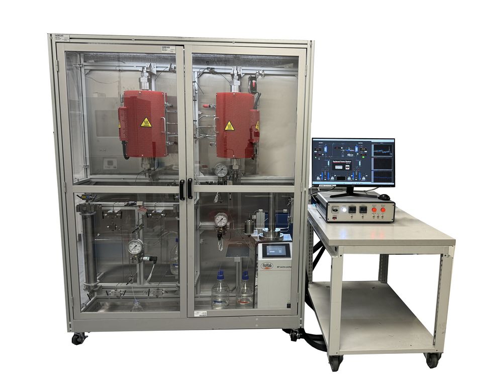 Geothermal Laboratory Simulation Deposition in Geothermal reservoirs